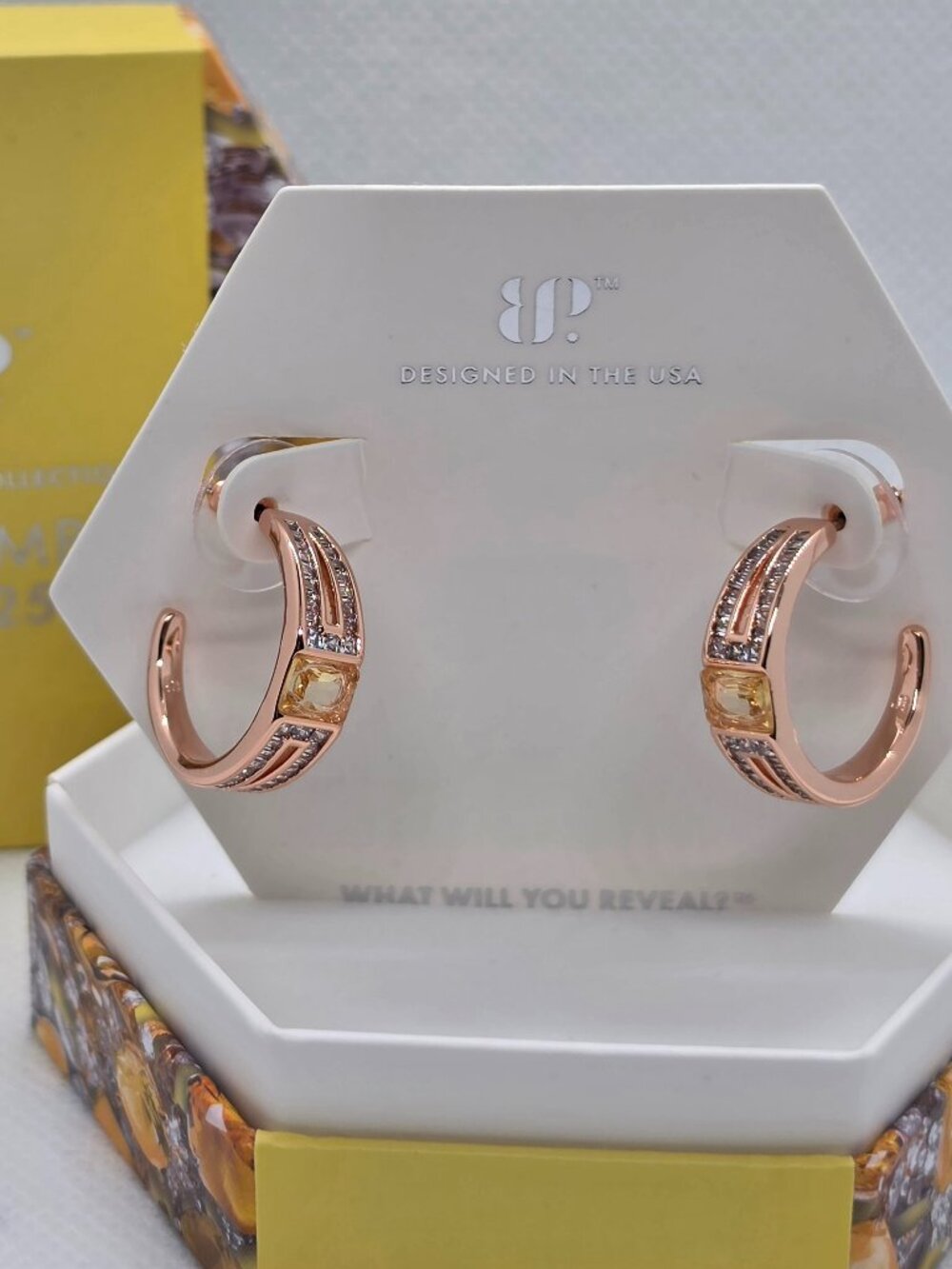 BP Unicorn November Birthday Hoop Earrings